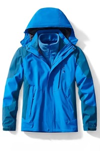 Chaqueta de Esquí Impermeable 3 en 1 para Hombre, Talla Grande, Abrigo de Invierno Cálido y Transpirable, Chaqueta de Nieve Acolchada para Hombre - Product Image 2