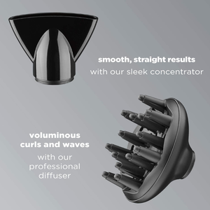 ไดร์เป่าผม-อบแห้งความเร็วสูงระดับมืออาชีพ150000รอบต่อนาทีความเร็ว3ระดับ & 5อุณหภูมิพร้อมจอแสดงผล HD เสียงรบกวนต่ำสำหรับบ้านการเดินทางและร้านเสริมสวย - Product Image 6