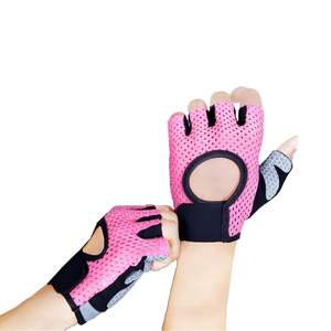 Protección de las manos de secado rápido antideslizante de goma de silicona guantes de gimnasio acolchado ejercicio ligero guantes de levantamiento de pesas - Product Image 5