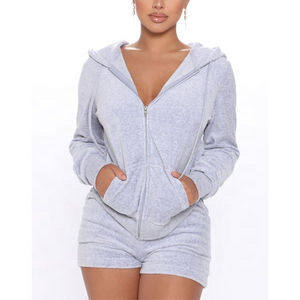 2025 Vintage ácido lavado 100% algodón Mujer peso pesado pantalones de chándal conjunto Delgado pierna recta 2 piezas Tops cortos personalizado sólido - Product Image 6