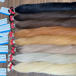 Cabello Vietnamita Virgen Natural Liso en Paquetes a Granel, Color Personalizado Premium 2025, Calidad Virgen para Compradores Mayoristas - Product Image 3