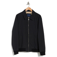 Blouson bomber pour homme, nouvelle conception, mode, laine, cuir, col montant, coupe-vent, motif imprimé personnalisé, hiver