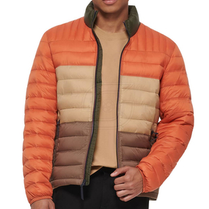 Veste d'hiver pour homme à manches longues, nouvelle arrivée en usine, avec logo personnalisé imprimé, vestes matelassées - Product Image 2