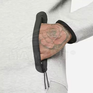 Offre Spéciale conception unique hommes sweats à capuche de sport couleur unie vêtements de sport hommes sweats à capuche de sport à vendre - Product Image 6