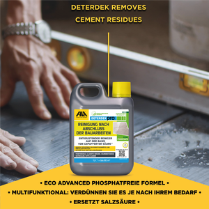 DETERDEK PRO Nettoyant Liquide Acide Multifonctionnel Détartrant et Anti-rouille Sûr pour les Métaux et les Carreaux de Terracotta - Product Image 5