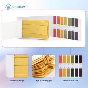 Soudron 하이 퀄리티 1-14 pH 테스트 용지 키트 급속 야외/가정/호텔 pH 테스트 영어 버전 플라스틱 - Product Image 5