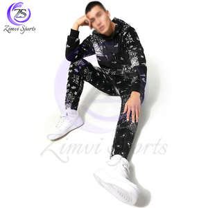 2025 Color de contraste blanco negro con capucha nueva llegada totalmente personalizado hecho diseño único ropa exterior para adultos chándales de invierno - Product Image 3