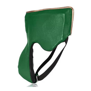 Lightweight 100% Leather Boxing Gear Groin and Inguinal Guards for Sale <b>Men</b> Abdominal Groin Protector Guard for Boxing - Product Image 2