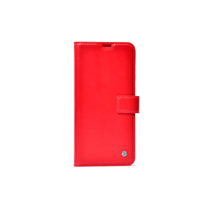 Étui portefeuille de luxe ASMA Kar pour Samsung Galaxy S23 Plus, étui en cuir rouge à rabat, coque de téléphone portable en silicone souple - Product Image 1