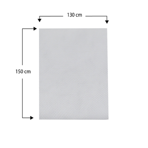 Trắng/Đen 130x150 cm hai mặt băng/<span class=keywords><strong>Velcro</strong></span> lưới chống muỗi cho cửa sổ thuốc chống côn trùng để bảo vệ nhà/vườn - Product Image 2
