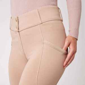 Pantalones de Montar a Caballo para Mujer, Color Personalizado, MOQ Bajo, Spandex, Poliéster, con Etiqueta de Marca Privada - Product Image 6