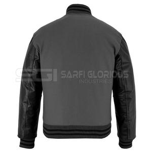 Veste en cuir de vachette véritable personnalisée en usine veste de motard à col ancien pour hommes printemps et automne nouveau style - Product Image 6