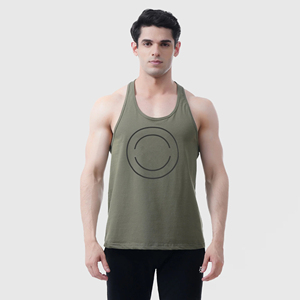 Camiseta sin mangas atlética para hombre, hecha a mano para entrenamientos de gimnasio, entrenamiento físico, correr, actividades al aire libre y uso diario transpirable - Product Image 5