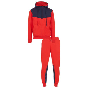 Chándales personalizados pantalla desgastada Transferencia de Calor impreso conjuntos sudadera sudaderas con capucha Joggers gimnasio peso pesado invierno chándal - Product Image 2
