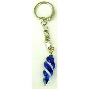 Porte-clés en verre 9X3 cm Evil Eyes - Product Image 1