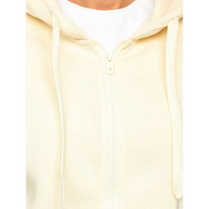 Sweat à capuche oversize rose pour femme avec impression en relief West Hoody Must Again - Product Image 2