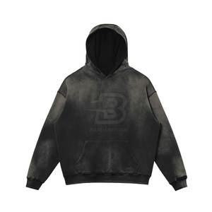 MOQ bajo Patrón sólido Sun Faded Hoodie con tela suave Nuevo diseño Cuello con capucha Último estilo para la venta de invierno en línea - Product Image 1