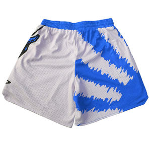 Pantalones cortos de baloncesto informales para hombre de poliéster 100% al por mayor, ropa de calle impresa con logotipo personalizado, tallas XS y XXS - Product Image 2