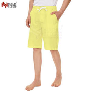 Short de course personnalisé pour hommes, vêtements décontractés en coton à taille élastique pour adultes, vente à chaud - Product Image 4