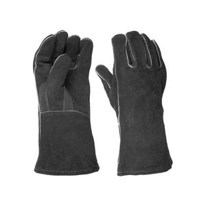 Guantes de soldadura de cuero para todo tipo de clima, guantes de alta elasticidad con palma de pistola para máxima comodidad, dedos completos para una protección adicional - Product Image 5