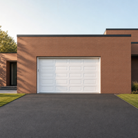 Vente directe d'usine, porte de garage sectionnelle automatique en acier, anti-poussière, anti-rouille, isolation thermique, pour hôtels, villas privées, appartements