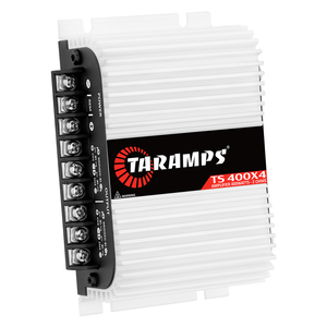 เครื่องขยายเสียงรถยนต์ Taramps TS 400x4 พร้อมระบบอินพุตระดับสูงอัตโนมัติ กำลังขับ 400 วัตต์ RMS 4 แชนแนล คลาส D 2 แชนแนลแบบบริดจ์ 200 วัตต์ - Product Image 2