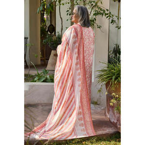 ชุดผ้าลอนพิมพ์ลาย 3 ชิ้น พร้อมกระดุมตกแต่งและผ้าคลุมไหล่ ผ้าฝ้าย 100% ระบายอากาศได้ดี ทรงหลวม รุ่น CL-52691 คอลเลคชั่น - Product Image 6