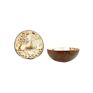 Producto popular de Vietnam empaquetado en cartón, los cuencos de coco de nácar de nuevo diseño ecológicos más vendidos - Product Image 4