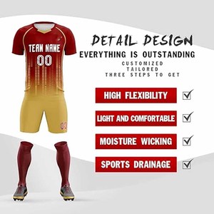 Ensemble de maillot de football pour arbitre masculin, professionnel, à rayures, manches courtes, respirant, léger, uniforme de football, téléchargé par Dress Sports - Product Image 5