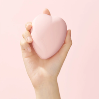 Bedak Tabur Pemutih Ivory Heart Glow 2024, Produk Baru Perawatan Kulit Korea, Foundation Matte Natural, Cushion Medium