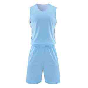 Uniforme de basket-ball tendance sur mesure en gros, 100% polyester, best-seller, antibactérien, sans manches, unisexe, imprimé lumineux - Product Image 2