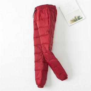 Veste matelassée unisexe en laine, coupe droite décontractée, taille élastique, légère, impression numérique écologique, imperméable et coupe-vent personnalisée - Product Image 2