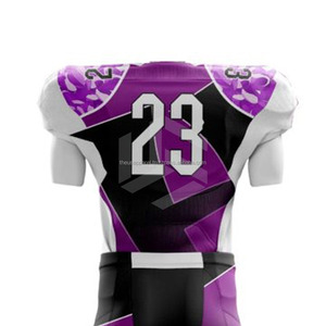 Conjunto de Uniforme de Fútbol Americano para Adultos, 100% Poliéster, Directo de Fábrica, Transpirable, con Letras Digitales Completas en la Parte Delantera - Product Image 5