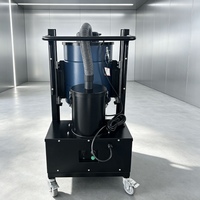 Aspirateur industriel IV300Z 1200W 110/220V avec filtre H13 28kpa pour machine à poncer les sols en béton