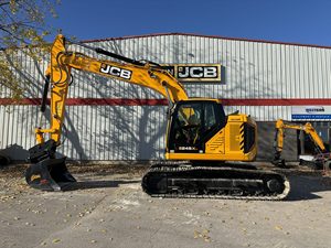 Máquina excavadora JCB de alto rendimiento, mejor calidad, precio de fábrica, venta al por mayor, excavadora sobre orugas para construcción de carreteras y movimiento de tierras - Product Image 2