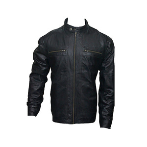 <b>Men</b> Leather <b>jacket</b> Winter Collection Warm Up Pure Leather Staff High Quality Genuine Leather <b>Jackets</b> For <b>summer</b> - Product Image 3