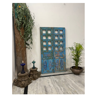 Portes antiques en bois massif meubles indiens en bois de manguier massif lavage blanc armoire à deux portes bibliothèque armoire de cuisine rangement