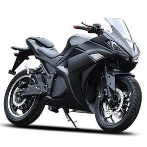 Nouvelle moto électrique homologuée pour la route 2024, 5000 W, puissante, sportive, batterie au lithium, moto électrique + casque - Product Image 1