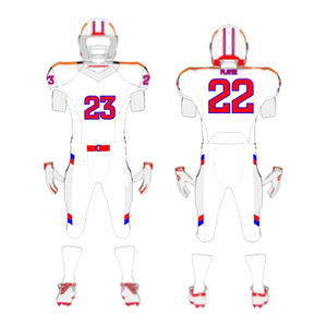 Hauts de football américain Maillot de football américain pour hommes Meilleur style Durable Léger Bonne qualité Ensemble d'uniformes pour adultes - Product Image 1