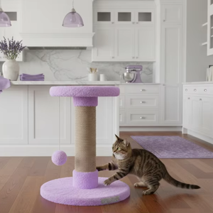 Rascador para gatos Amistar Lavender Cloud de alta calidad para gatos de todas las razas y tamaños. - Product Image 4