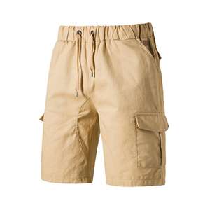 Short de surf personnalisé OEM pour hommes, Streetwear décontracté en nylon et coton écologique avec plusieurs poches, séchage rapide, imperméable pour le jogging - Product Image 5