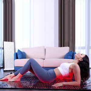 Tikar inframerah dan Pemf, tikar terapi cahaya merah 4 panjang gelombang, tikar terapi cahaya merah untuk bantalan tidur seluruh tubuh - Product Image 6