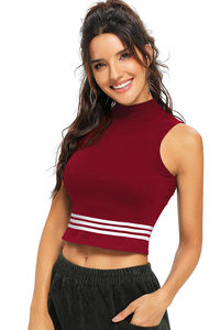 Moda mujer Western Maroon Fancy Tops Oficina Western Tops Venta al por mayor Moda para niñas Mujeres Última colección Tops Proveedor - Product Image 2