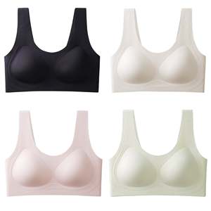 Texlina Women's Bra FlexForm <b>Bare</b> Comfort Series Seamless Sculpt Support Breathable Full Cup 12 PCS/Pack Thin Ice Silk Material - Product Image 4