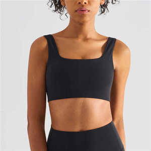 Séchage rapide chaud Sexy U cou antichoc sport Yoga soutien-gorge Gym Fitness porter soutien-gorge haut Logo personnalisé vêtements pour femmes - Product Image 2
