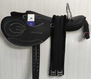 Silla de Montar Inglesa para Caballo, Resistente, Sintética, Duradera, Juego Completo, Disponible en Todos los Colores y Tamaños, Silla de Carreras - Product Image 3