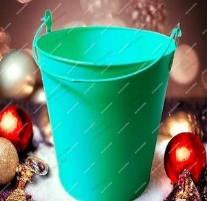 Cubo de Metal personalizado para recién nacidos con asa para cama de dormitorio de niños y accesorios de fotografía de jardín al aire libre para uso en la sala de estar - Product Image 4