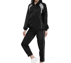 2025 Top vente personnalisé automne hiver respirant pleine fermeture éclair Jogging survêtement ensemble à manches longues vêtements de sport en plein air pour les femmes - Product Image 2