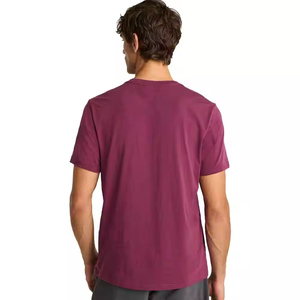 100% algodón patrón High Street suelta manga corta hombres camiseta Venta caliente camiseta suelta para hombres - Product Image 2