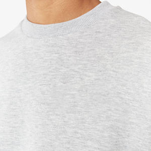 Haute qualité 100% coton hommes Baggy survêtements hiver solide motif à capuche et pantalons de survêtement ensemble en gros survêtement - Product Image 5